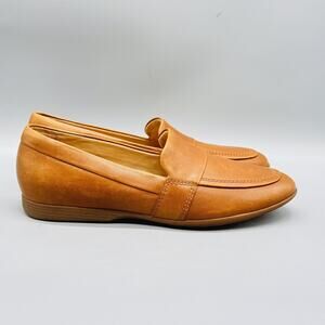 Dansko Shoes Womens 6.5 Brown Leather Slip On Classic Loafer Moc Toe Comfort